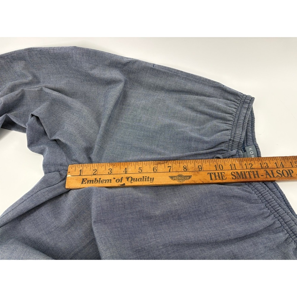 Koret blue Elastic Waist Drawstring, Casual Cropped Pants, Women's Size PS - Picture 6 of 9
